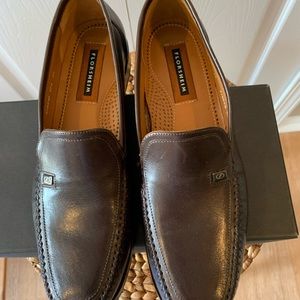 Florsheim Mens Leather Loafers Size 9.5 D